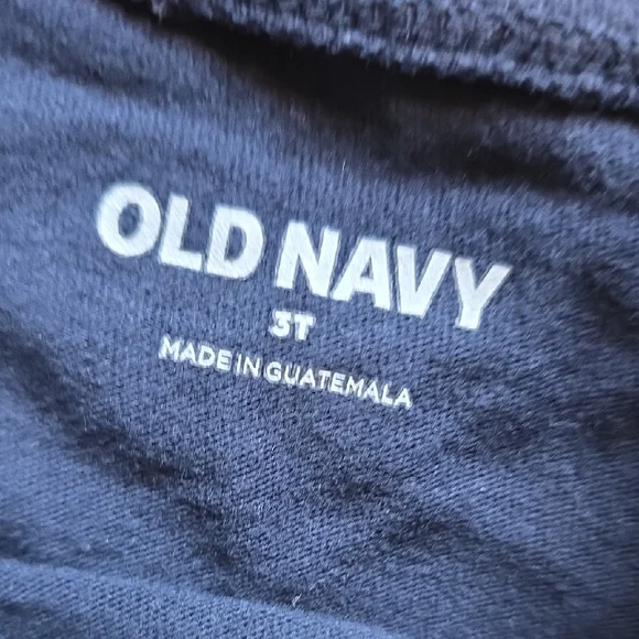 Old Navy Navy Blue Earth/Dinosaur Long Sleeve Tee - Picture 2 of 4